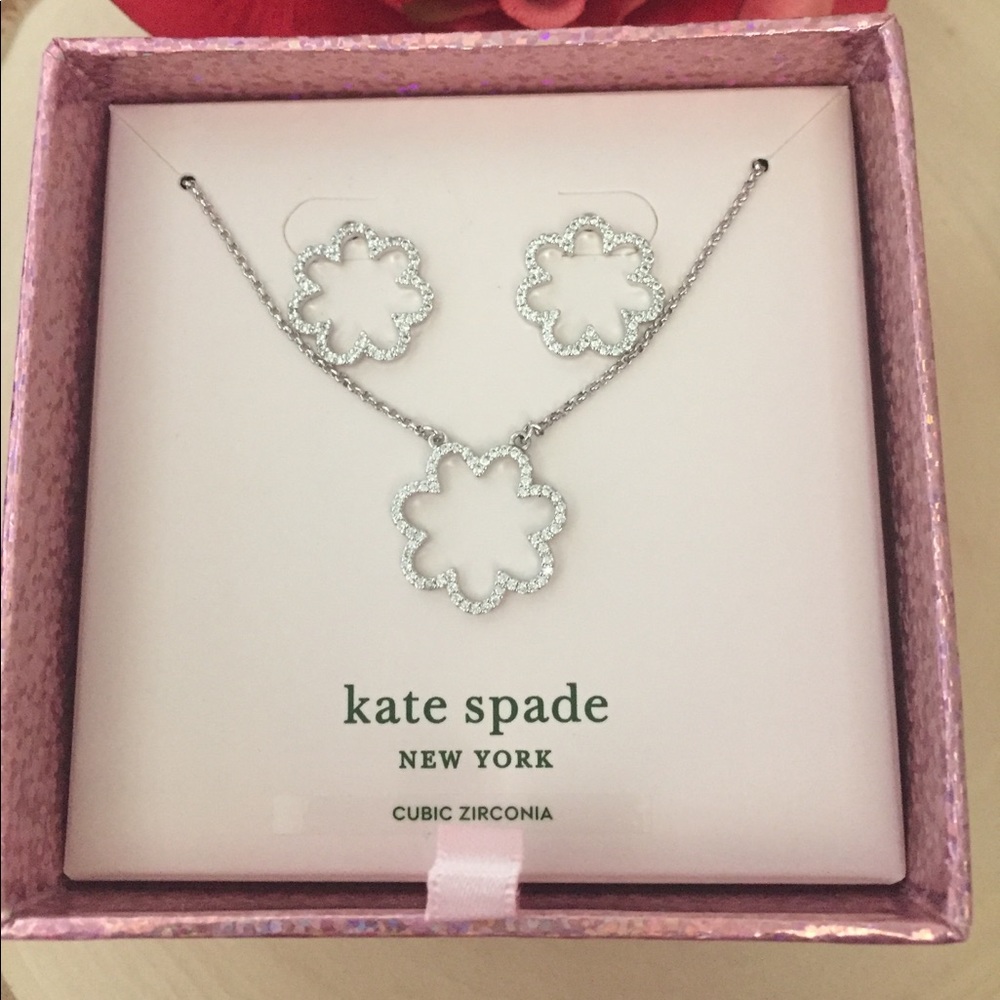 KATE SPADE ♠️ Jewelry Earrings and necklace 🆕 - Picture 2 of 6